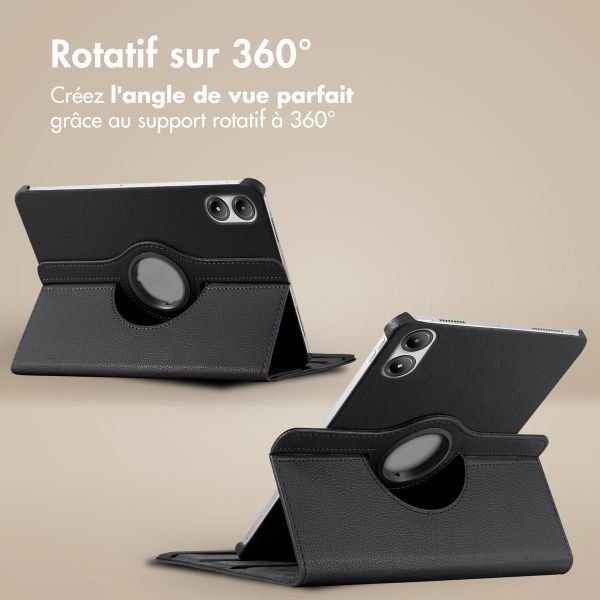 imoshion Coque tablette rotatif à 360° Xiaomi Redmi Pad Pro / POCO Pad - Noir