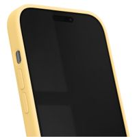 iDeal of Sweden Coque en silicone avec MagSafe Apple iPhone 17e / 16e / 15 / 14 / 13 - Soft Lemon