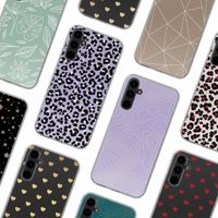 imoshion Coque Design Samsung Galaxy A34 (5G) - Leopard Lilac