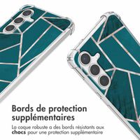 imoshion Coque Design avec cordon Samsung Galaxy S24 Plus - Petrol Green Graphic