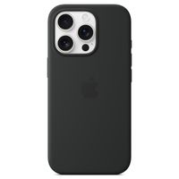 Apple Coque en silicone MagSafe iPhone 16 Pro - Black