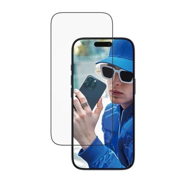 PanzerGlass Protection d'écran Ultra-Wide Fit Anti-bactérienne avec applicateur Apple iPhone 17 Pro
