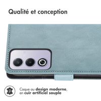 imoshion Étui de télephone portefeuille Oppo A80 5G - Bleu clair