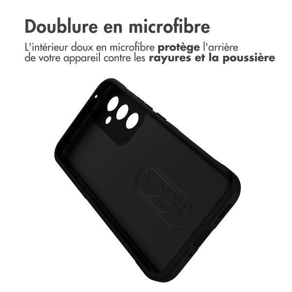 imoshion Coque arrière EasyGrip Samsung Galaxy A54 (5G) - Noir