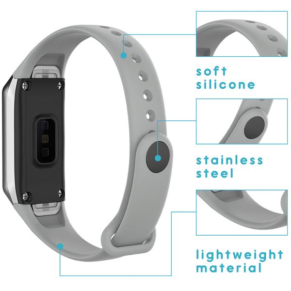 imoshion Bracelet silicone Samsung Galaxy Fit - Gris clair