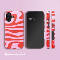 Selencia Coque arrière Vivid Apple iPhone 17 - Dream Swirl Pink