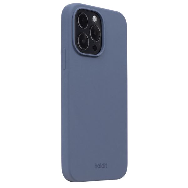 Holdit Coque Silicone Apple iPhone 15 Pro Max - Pacific Blue