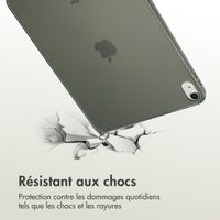 Accezz Coque Frosted Apple iPad 11 (2025) 11 pouces A16 / iPad 10 (2022) 10.9 pouces - Noir