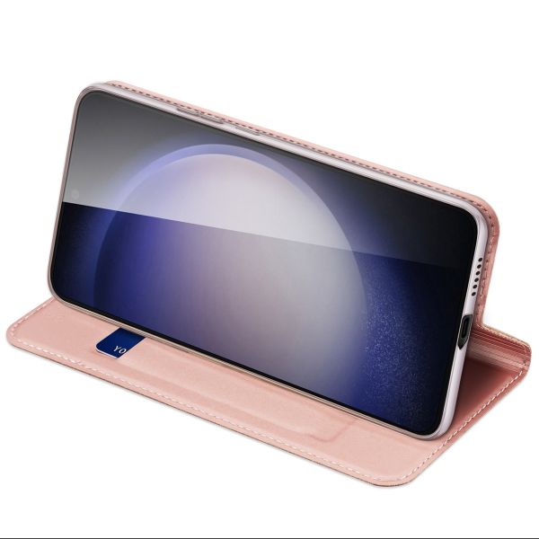 Dux Ducis Étui de téléphone Slim Samsung Galaxy S24 - Rose Dorée