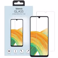 Selencia Protection d'écran en verre trempé Samsung Galaxy A34 (5G)