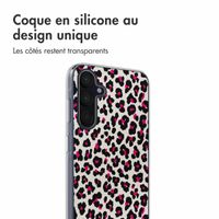 imoshion Coque Design Samsung Galaxy A35 - Leopard Pink