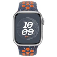 Apple Bracelet Nike Sport Apple Watch Series 1 t/m 9 / SE (38/40/41 mm) | Series 10 / 11 (42 mm) - Taille S/M - Blue Flame