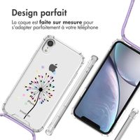 imoshion Coque Design avec cordon Apple iPhone Xr - Sandstone Dandelion