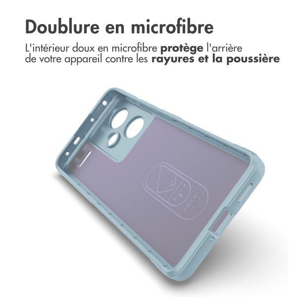 imoshion Coque arrière EasyGrip Xiaomi Redmi Note 13 Pro Plus (5G) - Bleu clair