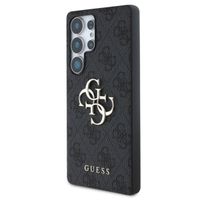 Guess Coque 4G Metal Logo Backcover Samsung Galaxy S25 Ultra - Noir