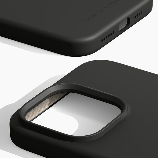 iDeal of Sweden Coque en silicone avec MagSafe Apple iPhone 14 Pro Max - Black