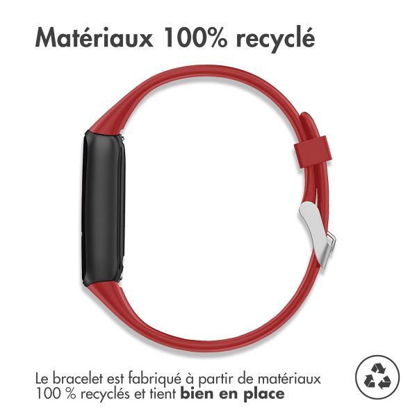 imoshion Bracelet en silicone le Fitbit Luxe - Rouge