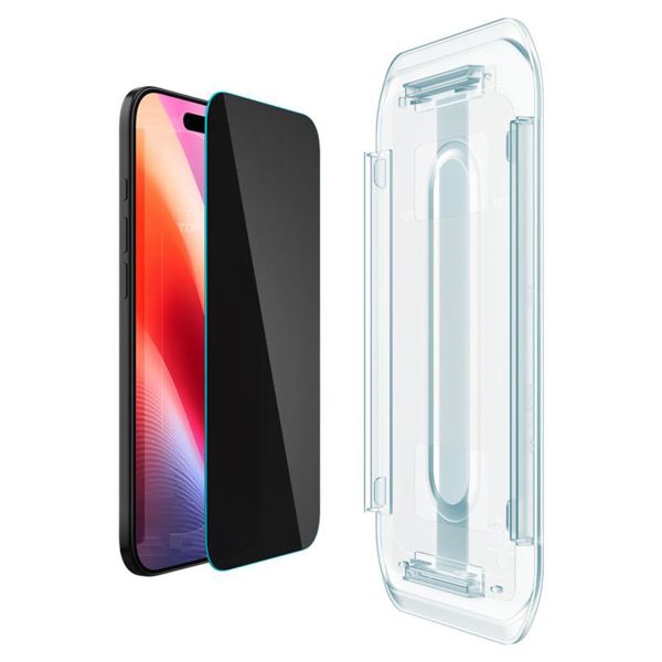 Spigen GLAStR EZ Fit Privacy Pro HD + Applicateur Apple iPhone Air