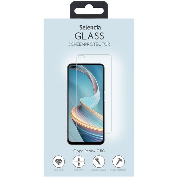 Selencia Protection d'écran en verre trempé Oppo Reno4 Z 5G