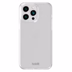 Holdit Coque Pailletée Apple iPhone 15 Pro - Blanc
