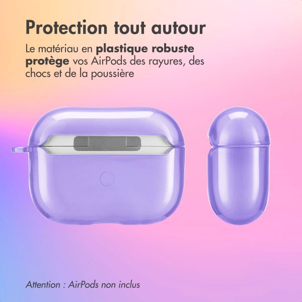 imoshion Coque Néon Apple AirPods Pro 2  - Pourpre