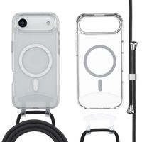 imoshion Coque MagSafe avec cordon amovible Apple iPhone Air - Transparent