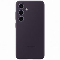 Samsung Original Coque en silicone Samsung Galaxy S24 - Dark Violet