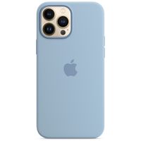 Apple Coque en silicone MagSafe Apple iPhone 13 Pro Max - Blue Fog