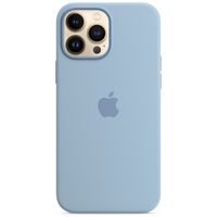 Apple Coque en silicone MagSafe iPhone 13 Pro Max - Blue Fog