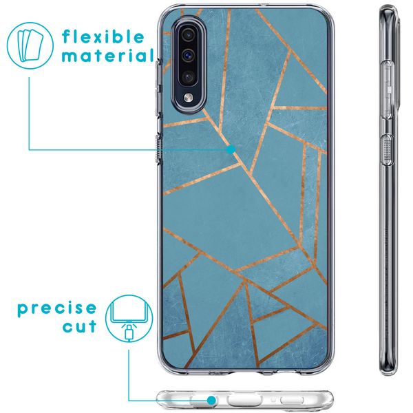 imoshion Coque Design Samsung Galaxy A50 / A30s - Blue Graphic