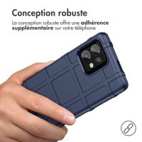 imoshion Coque Rugged Shield Motorola Edge 40 Pro - Bleu foncé