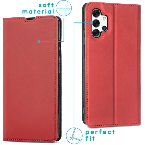 imoshion Étui de téléphone Slim Folio Galaxy A32 (4G) - Rouge