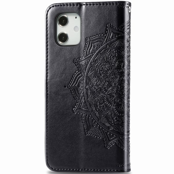 Etui de téléphone portefeuille Mandala iPhone 12 Mini