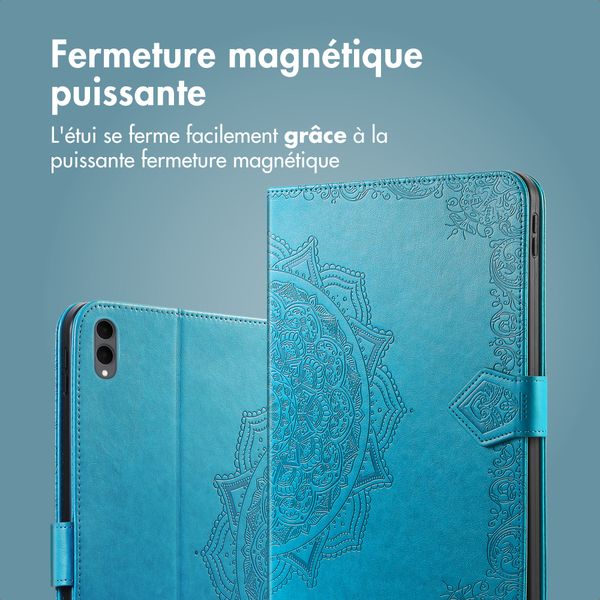 imoshion Coque tablette Samsung Galaxy Tab S11 Ultra - Turquoise