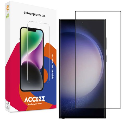 Accezz Protection d'écran en verre trempé Full Cover Samsung Galaxy S23 Ultra