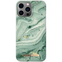 iDeal of Sweden Coque Fashion iPhone 14 Pro Max - Mint Swirl Marble