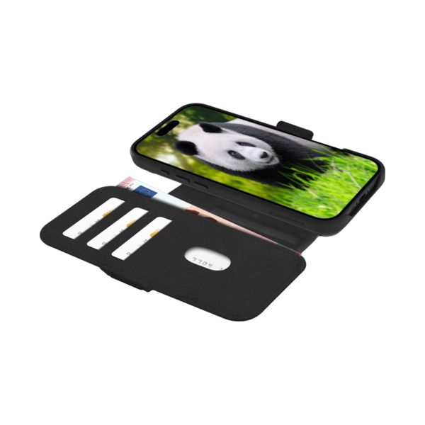 dbramante1928 Étui de téléphone portefeuille Lynge MagSafe Apple iPhone Air - Noir