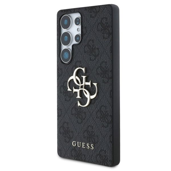 Guess Coque 4G Metal Logo Backcover Samsung Galaxy S25 Ultra - Noir