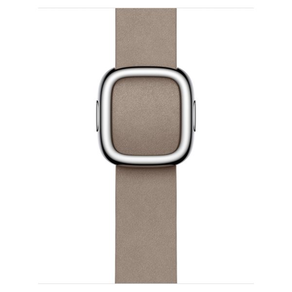 Apple Modern Buckle FineWoven Apple Watch Series 1 á 9 / SE (38/40/41 mm) | Series 10 (42 mm) - Taille M - Tan