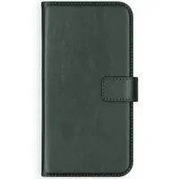Selencia Étui portefeuille en cuir véritable Apple iPhone 12 (Pro) - Vert