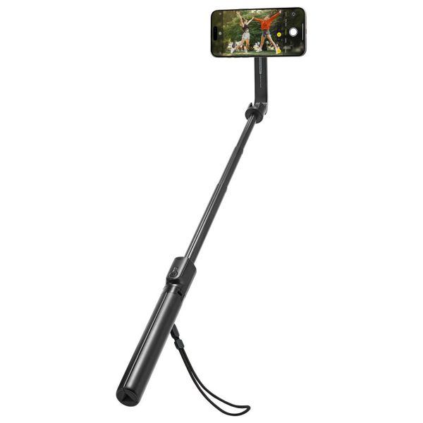 Spigen Trépied Selfie Stick MagSafe - avec télécommande - Universel - 120CM - Noir