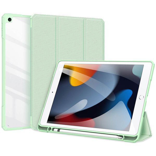 Dux Ducis Coque tablette Toby iPad 9 (2021) 10.2 pouces / iPad 8 (2020) 10.2 pouces / iPad 7 (2019) 10.2 pouces - Vert