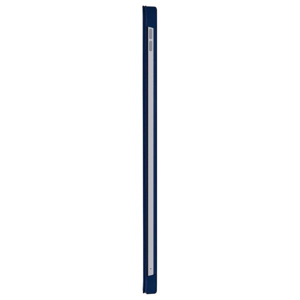 Decoded Textured Sillicon Slim Cover Apple iPad 9 (2021) 10.2 pouces / iPad 8 (2020) 10.2 pouces / iPad 7 (2019) 10.2 pouces - Navy Peony