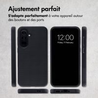 Accezz Coque Tough avec MagSafe Samsung Galaxy A37 (5G) - Noir