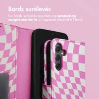 imoshion ﻿Étui de téléphone portefeuille Design Samsung Galaxy A34 (5G) - Retro Pink