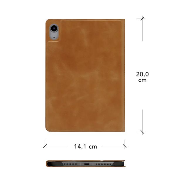 dbramante1928 Risskov Coque tablette Apple iPad Air 11 pouces (2025) M3 / (2024) M2 / Air 5 (2022) / Air 4 (2020) - Marron