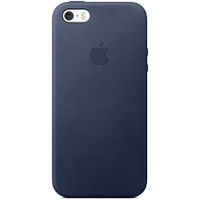 Apple Coque Leather Apple iPhone SE (2016) / 5 / 5s - Midnight Blue