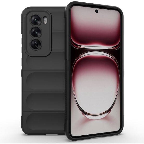 imoshion Coque arrière EasyGrip Oppo Reno 12 Pro - Noir