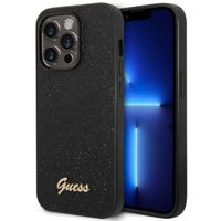 Guess Coque Glitter Flakes Apple iPhone 14 Pro - Noir