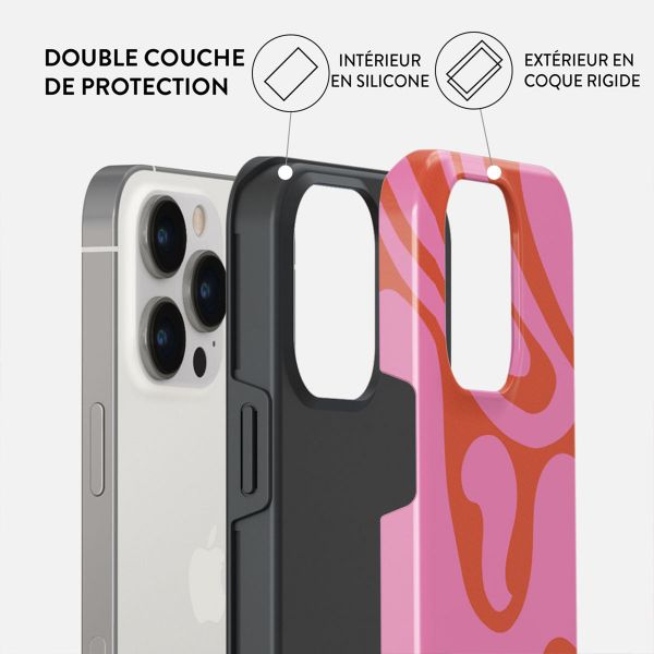 Burga Coque arrière Tough iPhone 14 Pro - Ride the Wave